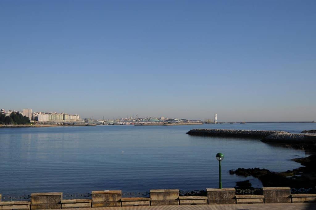 A Coruna - Playa Santa Cristina, Perillo-オレイロス エクステリア 写真