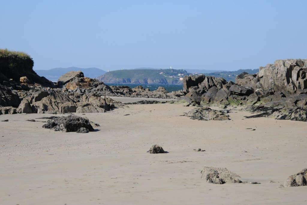 A Coruna - Playa Santa Cristina, Perillo-オレイロス エクステリア 写真